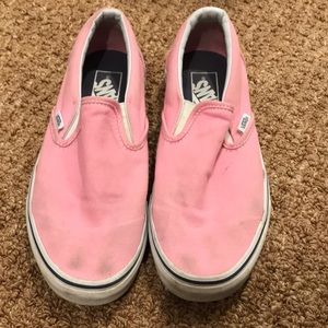 light pink vans